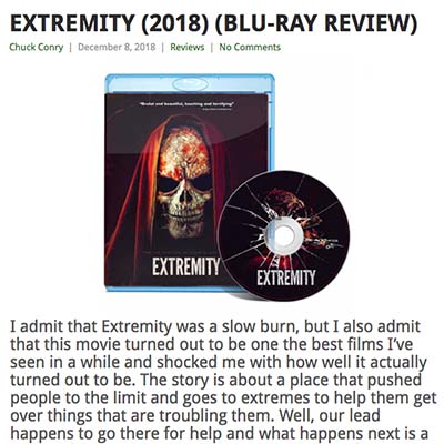 EXTREMITY (2018) (BLU-RAY REVIEW)